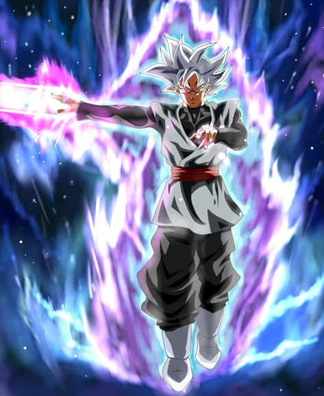 Goku Black Ultra Instinct, Dragon Ball Super Ssjg Goku, Goku Ultra Instinct Wallpaper, Goku Black Ssj, Super Saiyan Rose, Goku Drawing, Dragon Ball Wallpaper Iphone, Goku Wallpaper, Black Goku, Ultra Instinct