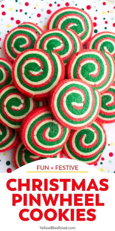 Pinwheel Cookies Christmas, Christmas Pinwheel Cookies, Christmas Cookie Plate, Vendor Ideas, Festive Baking, Christmas Cookie Recipes Holiday, Holidays Recipes, Christmas Baking Cookies, Pinwheel Cookies