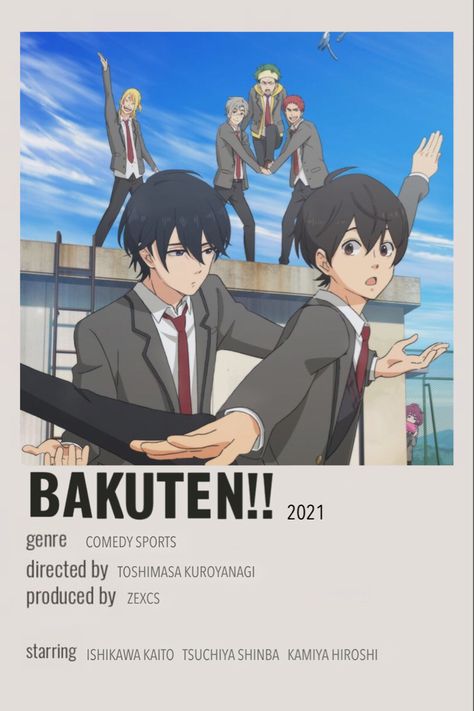 Bakuten!! Tamako Love Story, Anime Websites, Anime Suggestions, Animes To Watch, Poster Anime, Film Anime, Anime Printables, Good Anime To Watch, Anime Watch