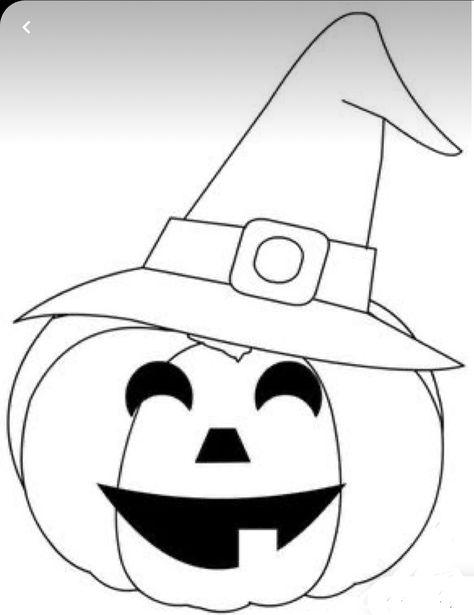 Halloween Pumpkin Drawing Easy, Halloween Witch Drawing Easy, Halloween Sablon, Printable Halloween Pumpkin Template, Free Printable Halloween Coloring Pages For Kids Simple, Easy Halloween Drawings, Halloween Pinata, Alphabet Letters To Print, Cute Drawings For Kids