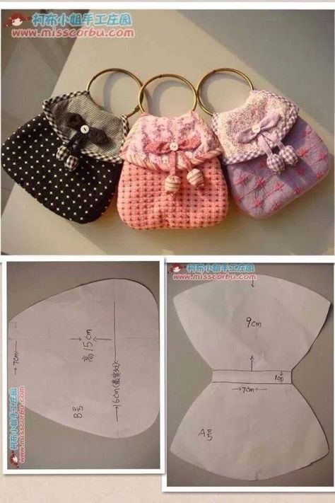 Sac Diy, Sew Ins, Costura Diy, Sewing Purses, Lv Bags, Diy Couture, Fabric Bags, Doll Clothes Patterns, Sewing Bag