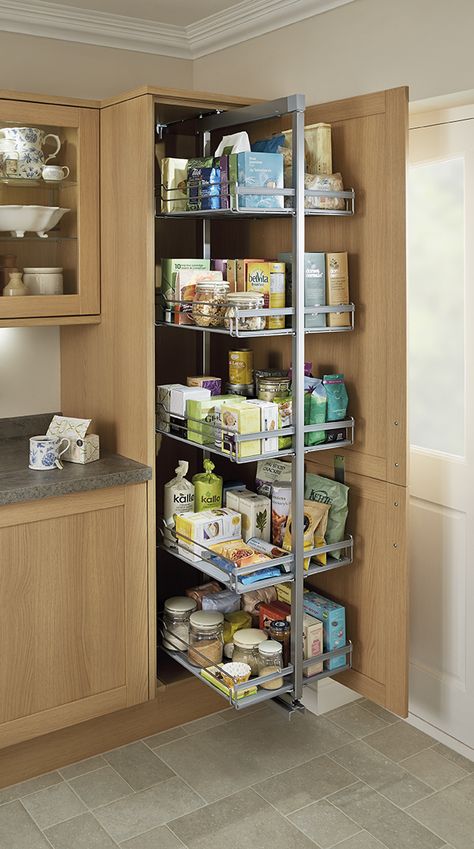 Open Pantry, Larder Unit, Desain Pantry, Kabinet Dapur, Kitchen Organization Pantry, Kitchen Pantry Design, Kitchen Interior Design Decor, Diy Kitchen Storage, Modern Kitchen Cabinets