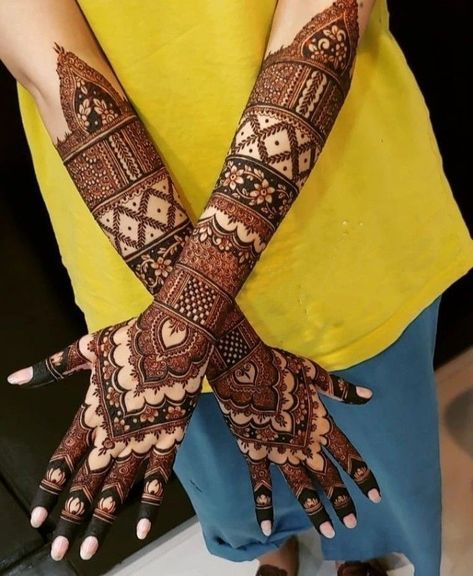 #makeup #heena #mehndihenna #artist #hennafun #photography #fashion #mehndilovers #weddingphotography #indianbride #barat #pakistanibride #shaadi #mehendidesign #instagram #weddingdress #naturalhenna #walima #islamabad #hennalookbook #lahore #pakistan #mehnditattoo #mehndioutfits #inspire #pakistanifashion #bridalmakeup #mehndipattern #weddingseason #mehndinight Mehandi Designs Bridal Back Hand, Brides Mehndi Design, Bridal Mehandi Designs Arabic Mehndi, Mehandi Designs Bridal Marriage, Latest Bridal Mehndi Designs Weddings Back Hand, Mehandhi Designs Bridal, Bridal Mehendi Designs Hands Latest, Bridal Mehndi Back Hand, Bridal Mehendi Designs For Hands