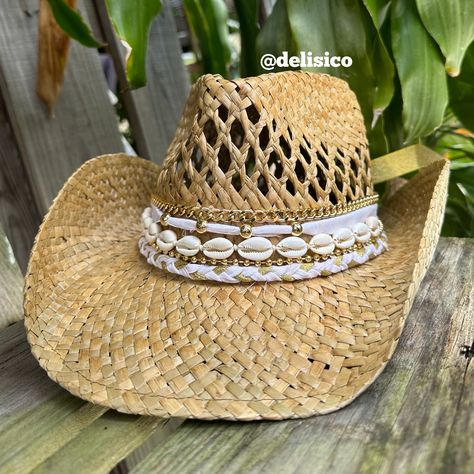 Coastal Cowgirl Hat - Lola Hat White Costal Cowboy, Coastal Cowgirl Hat, Beach Cowboy Hat, Colorado Hat, Costal Cowgirl, Country Hats, Cowgirl Birthday Party, Bridesmaid Duties, Bachelorette Party Beach