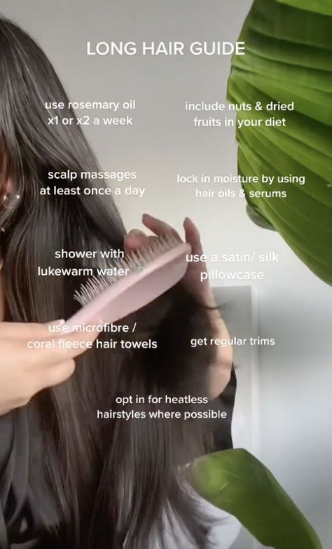 IN THE last year, people have put aside fashion trends and expensive makeup to focus on the health of their skin and hair. A hair expert recently revealed the nine rules she lives by to make sure her hair is super healthy and strong. Haircare expert Nandini is often envied for her shiny and long […] Diy Haircare, Healthy Hair Tips, Healthy Hair Routine, Stop Hair Breakage, Expensive Makeup, Hair Oil Serum, Hair Growing Tips, Long Hair Tips, Hair Guide