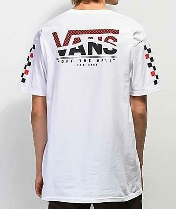 Cupcake Vector, Vans Shirt, Vans T Shirt, Skate Style, Leather Jacket Men, Running Shoes For Men, White T Shirt, White Tshirt, White T