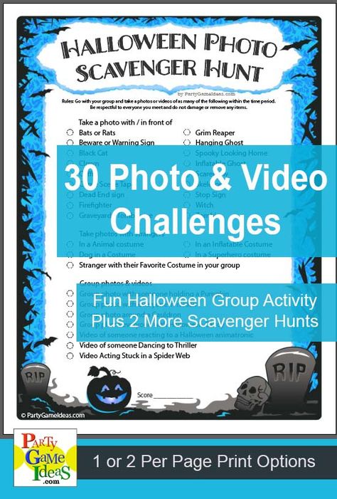 Halloween Decoration Scavenger Hunt, Halloween Selfie Scavenger Hunt, Halloween Photo Scavenger Hunt Ideas, Halloween Photo Scavenger Hunt, Photo Scavenger Hunt Ideas, Selfie Scavenger Hunt, Halloween Scavenger Hunt For Teenagers, Halloween Scavenger Hunt For Adults, Outdoor Halloween Party Games