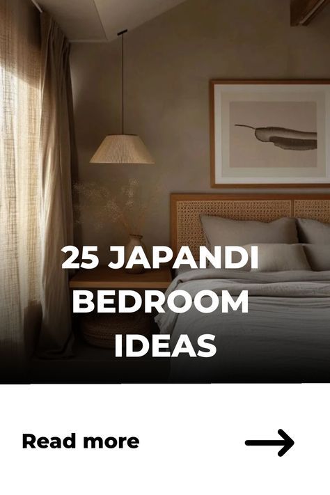 Find harmony in design with Japandi Bedroom Ideas. Discover the fusion of Japanese minimalism and Scandinavian coziness in your bedroom decor. Explore clean lines, neutral palettes, natural materials, and serene vibes to create your perfect Japandi-inspired bedroom. Bedroom Ideas Japandi Style, Japandi Small Bedroom Ideas, Japandi Master Bedrooms Decor, Caramel Bedroom Ideas, Japandi Guest Room, Sleeping Room Ideas, Japandi Small Bedroom, Japandi Interiors Bedroom, Wabi Sabi Bedroom Design