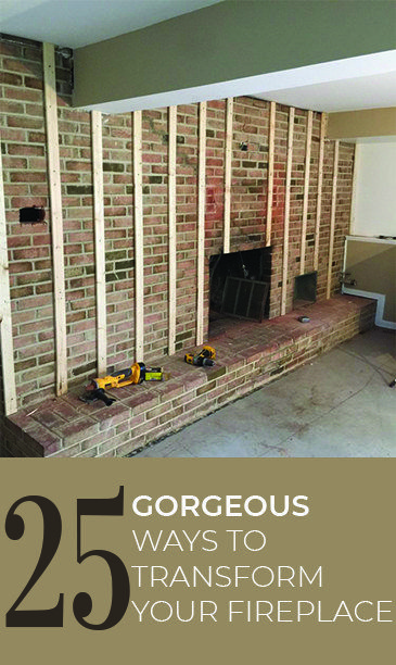 Full Wall Tile Fireplace, Whole Wall Fireplace Makeover, How To Install Shiplap Over Brick Fireplace, Reface Stone Fireplace, Wood Wrapped Fireplace, How To Redo A Fireplace, 2 Living Rooms What To Do With, Large Brick Fireplace Wall, Decorate Stone Fireplace