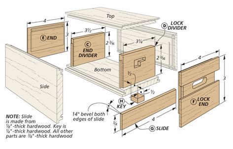 Puzzle Boxes Make For a Fun Woodworking Challenge: A Japanese Puzzle Box can be a challenge to open, but building one of these creative boxes is sure to be a test of your woodworking skills, as well. Wood Puzzle Box, Japanese Puzzle Box, Woodsmith Plans, Wooden Box Diy, Japanese Puzzle, Wooden Puzzle Box, Puzzle Boxes, Wood Crafting Tools, Diy Puzzles