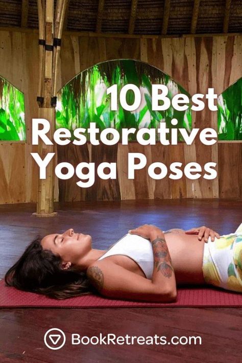 Restorative Yoga Sequence, Yoga Positionen, Bed Yoga, Yoga Ashtanga, Yoga Nature, Restorative Yoga Poses, Yoga Beginners, Yoga Posen, Gentle Yoga