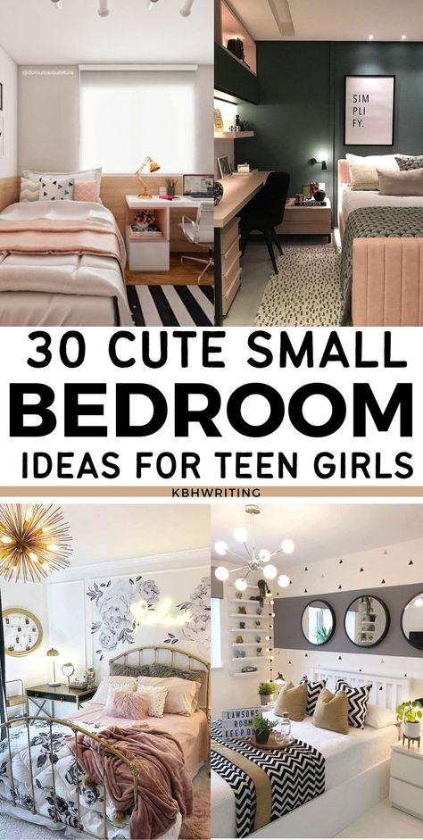 30 Small Bedroom Ideas For Teen Girls Teens Bedroom Ideas For Girls Teenagers, Small Room Teenage Girl Ideas, Teens Girls Bedroom Ideas, Tiny Teenage Bedroom, Small Room Girls Bedroom Ideas, Teen Room Designs Girl, 13 Year Girl Bedroom Ideas, Teenage Girl Small Bedroom Ideas, Teen Girl Room Decor Ideas