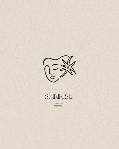 Brand Identity - logo -packaging Design for Skinrise non-toxic, sustainable, organic skincare brand Pottery Packaging, Skin Care Branding Design, Elegant Brand Identity, Beauty Care Logo, Logo Packaging Design, Skin Logo, Skincare Logo, Organic Skin Care Brands, Skincare Branding