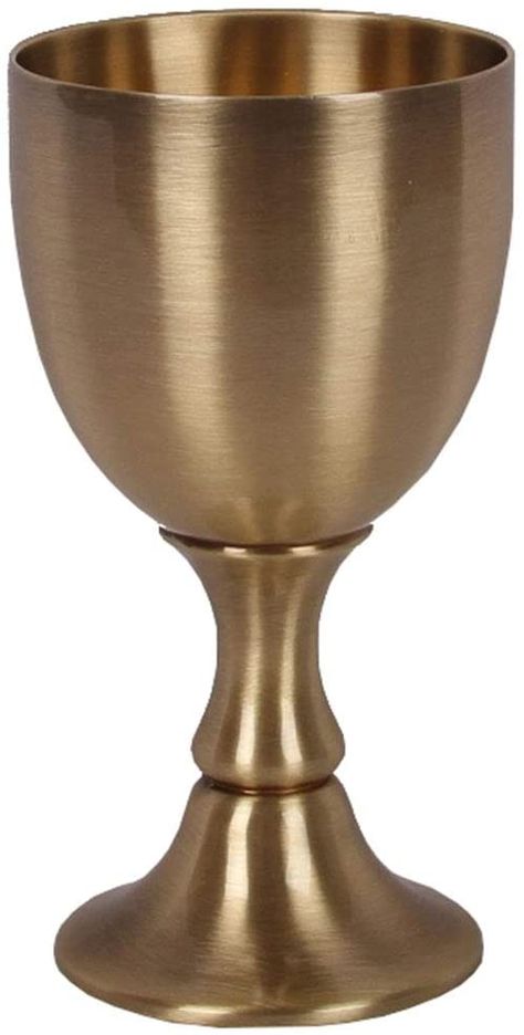 Goblet Aesthetic, Dark Academia Statue, Cup Reference, Golden Goblet, Gold Goblet, Golden Chalice, Gold Chalice, Goblet Cup, Aarti Thali