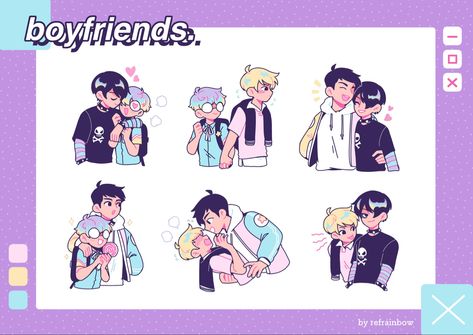 Nerd Boyfriend, Boy Friends, Images Harry Potter, Boyfriend Wallpaper, Online Comics, Ship Drawing, Original Characters, Webtoon Comics, Arte Inspo