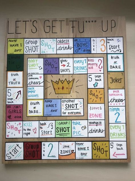 Drunk Games, Alcohol Games, Sleepover Party Games, Diy Party Games, Homecoming Proposal Ideas Cheerleader, Teen Party Games, Drinking Games For Parties, Fun Drinking Games, Sleepover Games