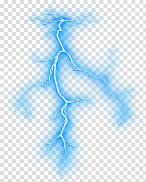 Blue Thunder Aesthetic, Blue Lightning Tattoo, Binding Fanfiction, Lightning Transparent Background, Sonic Lightning, Killua Lightning, Zeus Png, Thunder Drawing, Electricity Aesthetic