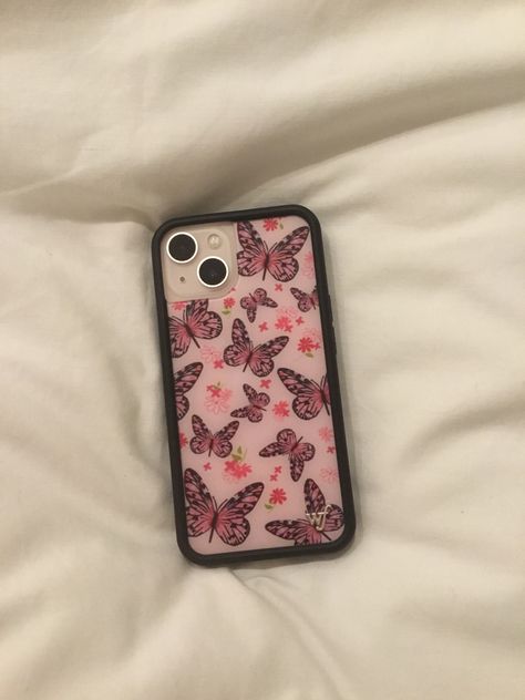 Pink Butterfly Wildflower Case, Iphone 13 Case Wildflower, Wildflower Butterfly Case, Aesthetic Phone Case Wildflower, Wild Flowers Phone Cases, Wildflower Iphone Cases, Iphone 13 Wildflower Cases, Iphone 13 Casetify, Wildflower Case Aesthetic