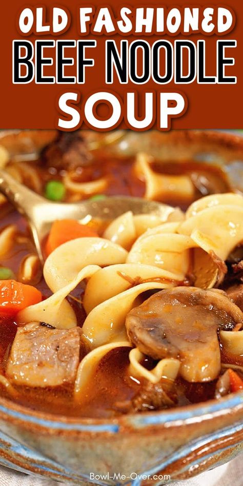 Pot Roast Noodle Soup, Vegetable Beef Soup With Egg Noodles, Beef And Noodle Soup Crock Pot, Instapot Beef Noodle Soup, Beef Vegetable Soup With Noodles, Soups With Egg Noodles, Vegetable Beef Noodle Soup Recipes, Quick Beef Soup Recipes, Vegetable Beef Noodle Soup Crockpot