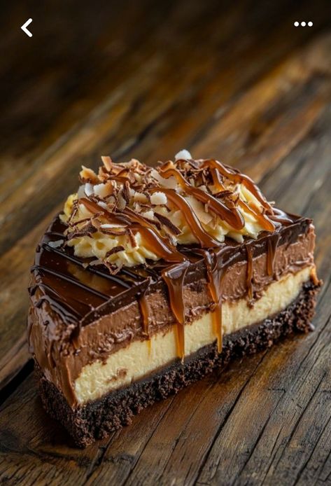 German Chocolate Cheesecake Recipe, German Chocolate Desserts, Chocolate Cheesecake Cake, German Chocolate Cheesecake, Chocolate Cheesecake Recipe, Dessert Aesthetic, Chocolate Cheesecake Recipes, Cheesecake Chocolate, Oreo Crust