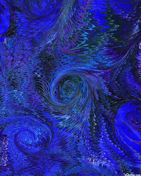 Poured Color 2 - Whirlwind - Cobalt Blue Creative Confidence, Blue Quilt, Orchid Purple, Color Swirl, Free Quilt Patterns, You Better Work, Best Images, Blue Quilts, Quilting Ideas