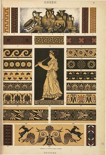 Pottery Barn Kids Bedrooms, Pottery Painting Ideas Easy, Pottery Barn Kitchen, Pottery Barn Decor, Greece Painting, Ancient Greek Pottery, Greek Pattern, Istoria Artei, Ancient Greek Art