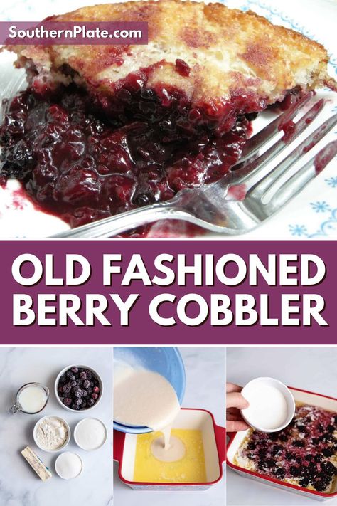 Berry Cobbler Recipe, Mulberry Cobbler Recipe, Boysenberry Cobbler, Mulberry Cobbler, Mixed Berry Cobbler Recipes, Frozen Berry Cobbler, Cobbler With Frozen Berries, Marion Berry Cobbler, Mixed Berries Cobbler