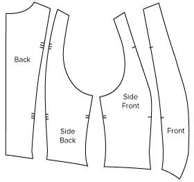 Vest Patterns For Women Sewing, Diy Vest Pattern, Vest Pattern Sewing, Sewing Pattern Pieces, Vest Pattern Free, T Shirt Sewing Pattern, Vest Sewing Pattern, Corset Sewing Pattern, Waistcoat Woman