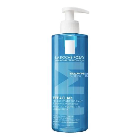 Effaclar Purifying Foaming Gel | 400ml | La Roche-Posay Effaclar Duo, La Roche Posay Effaclar, Biome, Roche Posay, Gel Cleanser, Cleansing Gel, La Roche Posay, Facial Wash, Face Care