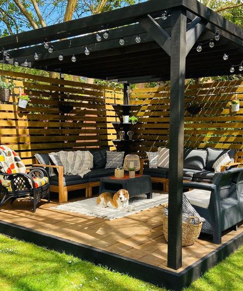 Backyard Boss, Design Per Patio, Back Garden Design, Backyard Gazebo, Backyard Renovations, Patio Garden Design, Backyard Pergola, Outdoor Gardens Design, Backyard Garden Design