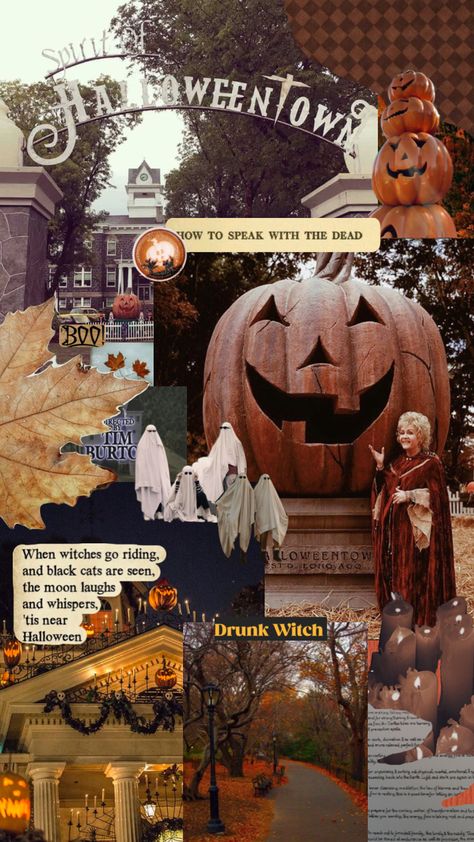 halloween is almost upon us #halloweentown #halloween #allhallowseve #halloweenaesthetic #halloweenseason Halloween Town Movie, Spooky Dinner, Halloween Collage, Halloween Wallpaper Backgrounds, Halloween Wallpaper Cute, Loving Him Was Red, Get Ready For Fall, Pet Sematary, Moodboard Aesthetic