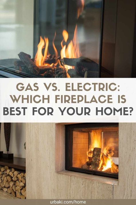 Choosing between gas and electric fireplaces can be tricky. We will present their pros and cons to help you decide what is best for your home. It is no wonder that many homeowners choose to install a fireplace. And in recent years, higher efficiency and lower price have made fireplace installations a popular addition to American environments. While it is possible to add a new wood-burning fireplace to an existing home, the most affordable options are usually gas or electric. Gas fireplaces... Gas Burning Fireplace, Electric Gas Fireplace, Gas Fire Places Ideas Living Room Modern, Gel Fuel Fireplace, Living Room Designs With Electric Fireplace, Basement Gas Fireplace Ideas, Electric Vs Gas Fireplace, How To Install A Gas Fireplace, Convert Gas Fireplace To Electric