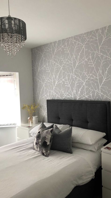 Soft grey bedroom