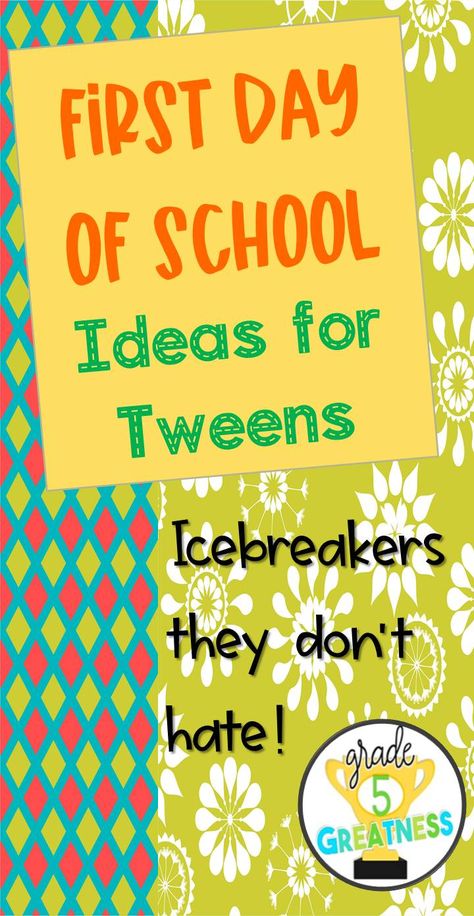 Sixth Grade Ela Activities, 5th Grade 1st Day Of School, 1st Day Middle School Activities, First Day School Activities Elementary, Grade 6 First Day Of School Activities, Ela First Day Of School Activities, 6th Grade Ice Breakers First Week, First Day 5th Grade Activities, 8th Grade First Day Of School Activities