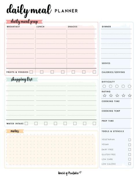 Procreate Meal Planner, Meal Prep Planner Free Printable, Goodnotes Template Free Meal Planner, Ipad Bujo, Free Printable Meal Planner Templates, Cooking Planner, Healthy Eating Planner, Eating Planner, Meals Planner