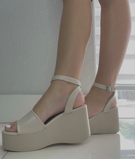 Platform wedge sandals