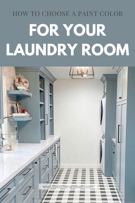 Mud Room Colors, Bright Laundry Room, Laundry Room Paint Color, Laundry Room Design Ideas, Laundry Room Paint, Laundry Room Colors, Laundry Room Ideas Small Space, Laundry Room Lighting, Vintage Laundry Room