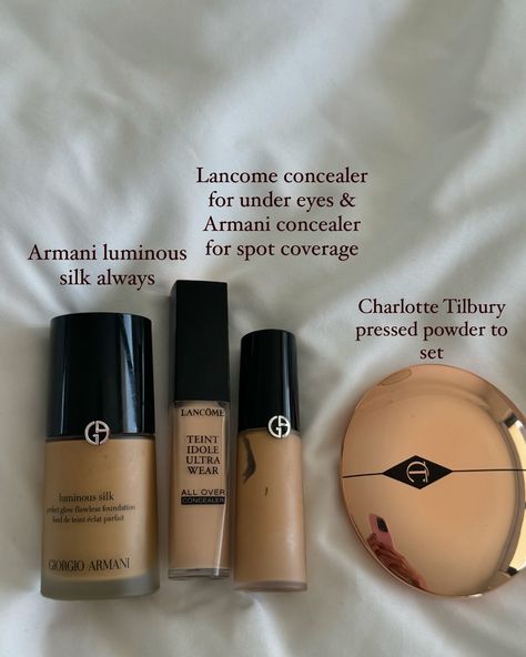 if I lost my makeup bag, these are my favorite products that I’d repurchase 🤍 . . . Makeup favorites, beauty favorites, skincare aesthetic, makeup aesthetic, makeup essentials, capsule makeup, beauty content creator #makeupfavorites #beautycontentcreator #skincareroutine #capsulebeauty #aestheticbeauty #skincareblogger #makeupessentials #beautyfavorites Makeup Foundation Aesthetic, Capsule Makeup, Lancome Concealer, Beauty Content Creator, My Makeup Bag, Makeup Favorites, Beauty Content, Skincare Blogger, Skincare Aesthetic