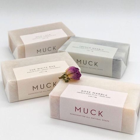 Luxury Bar Soap Packaging, Simple Soap Packaging, Organic Soap Packaging Ideas, Packaging Soap Ideas, How To Package Soap, Luxury Soap Packaging Design, Soap Packaging Design Boxes, Soap Labels Ideas, Organic Soap Packaging