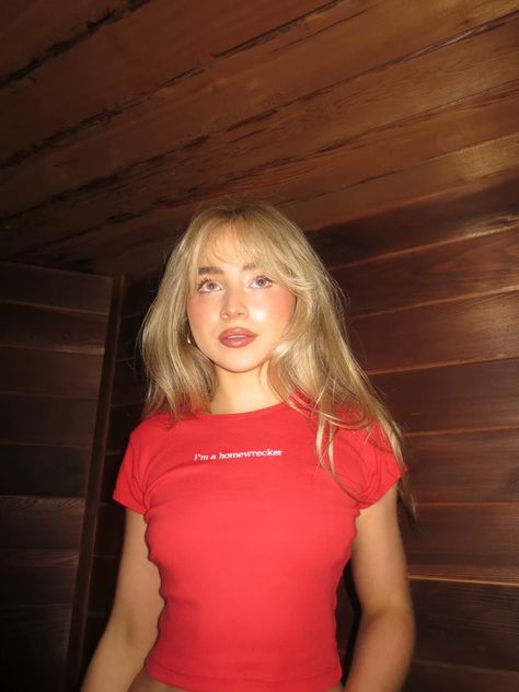 Sabrina Carpenter Merch, Sabrina Carpenter Album, Sabrina Carpenter, American Singers, Blonde Girl, Infant Tees, I Cant, Celebrity Crush, Pretty Woman