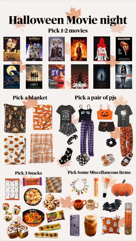 Halloween Movie Night 🎃👻 #halloween #halloweenaesthetic #autumn #autumnaesthetic #movienight #horrormovie #spookymovie #sleepover #movies Sleepover Movies, Halloween Sleepover Party, Movie Night Halloween, Halloween Movie Night Party, Halloween Things To Do, Halloween Sleepover, Halloween Date, Halloween Movie Night, Halloween Food Treats