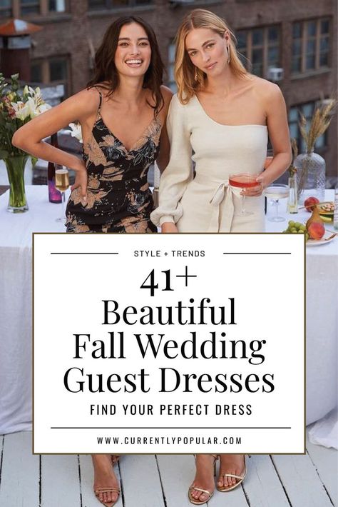 Discover the best midi fall wedding guest dresses and more in our latest blog post. Ideal for any wedding, these dresses offer a balance of elegance and comfort. Shop our curated picks from brands like Revolve, LuLus, and Reformation to find the perfect dress that will make you shine this autumn. Explore our top selections today. Country Wedding Guest Dress, Wedding Guest Dress Inspiration, Classy Wedding Guest Dresses, Fall Wedding Guest Dresses, Fall Wedding Style, Fall Wedding Outfits, Trendy Cocktail Dresses, Wedding Guest Outfit Fall, Casual Wedding Guest Dresses