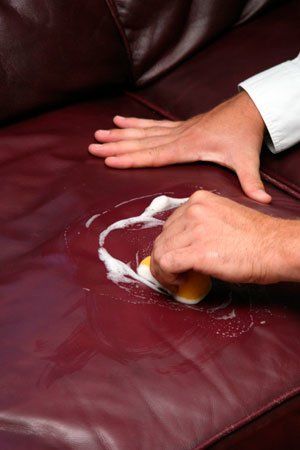 How to Remove Ink from Leather - Bob Vila Remove Ink From Leather, Leather Furniture Cleaner, Cleaning Leather Couch, White Leather Couch, Clean White Leather, White Leather Chair, Furniture Cleaner, Carpet Cleaning Hacks, Clean Sofa