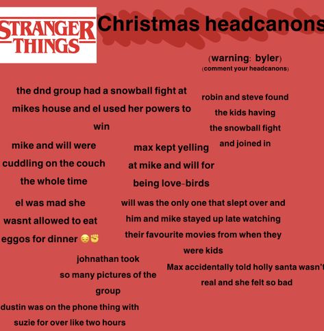 I LOVE ST TO AN UNHEALTHY DEGREE Stranger Things Headcanons, Stranger Things Christmas, Stranger Things Mike, Not Aesthetic, Will Byers, Stranger Things Wallpaper, Strange Things, Stranger Things Funny, Funny Dude