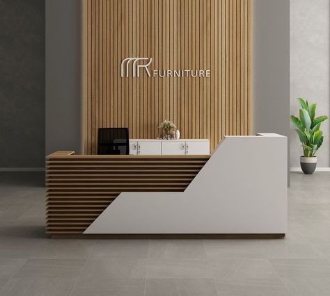 Office Reception Table Design, Cash Counter Design, Modern Reception Desk Design, Office Counter Design, Reception Counter Design, Reception Desk Office Furniture, Modern Office Desks, Reception Table Design, Shop Counter Design