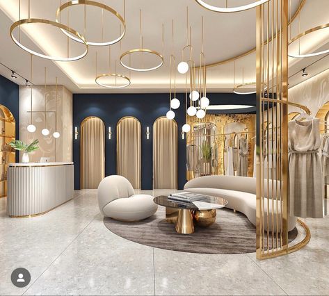 Luxury Boutique Interior, Luxury Clothing Store, Luxury Retail Store, Fashion Store Design, Retail Store Interior Design, Clothing Store Interior, Interior Design Dubai, Clothing Store Design, Retail Interior Design