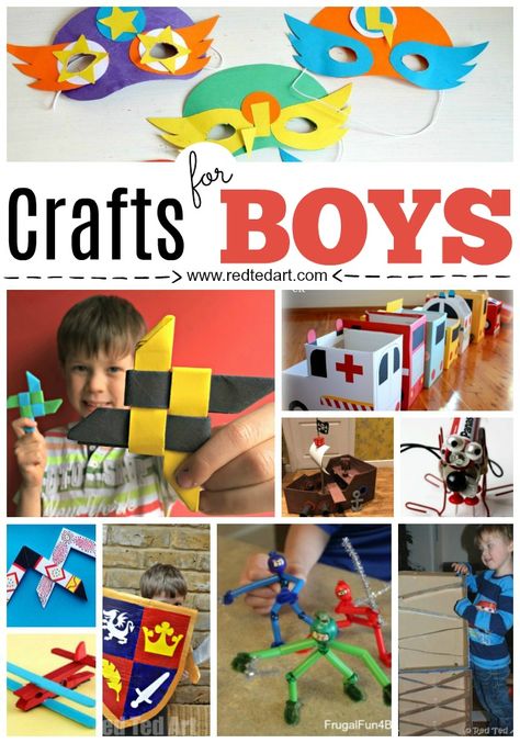 Boy Diy Crafts, Boys Crafts, Boy Crafts, Crafts For Teens To Make, Boy Diy, Activities For Boys, Best Crafts, Corner Bookmarks, Crafts For Seniors