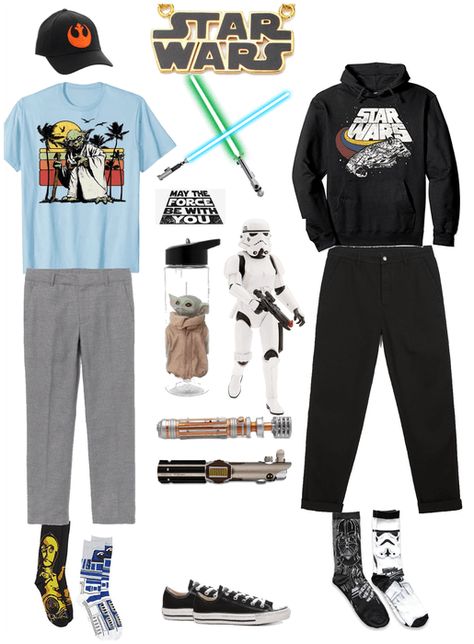 Star Wars Day Outfit, Star Wars Outfit, Star Wars Fashion, Star Wars Light Saber, Star Wars Outfits, Star Wars Day, Outfit Maker, Day Outfit, Outfit Shoplook