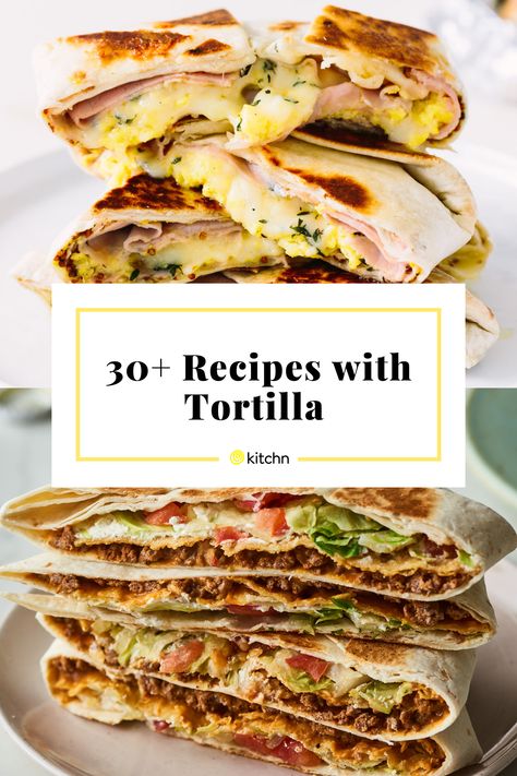 Recipe Using Tortillas, Recipes With Flour Tortillas, Keto Kitchen, Healthy Food Facts, Tortilla Recipe, Tortilla Wraps, Recipe 30, Wrap Recipes, Good Healthy Recipes