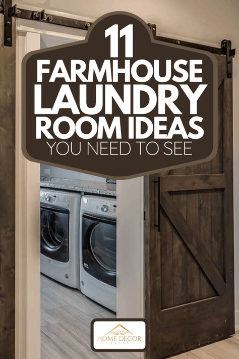 11 Farmhouse Laundry Room Ideas You Need To See Farmhouse Laundry Room Ideas, Laundry Room Paint Color, Laundry Room Paint, Country Laundry Rooms, Rustic Laundry Rooms, Pantry Laundry Room, Laundry Room Lighting, Pantry Laundry, Laundry Room Flooring